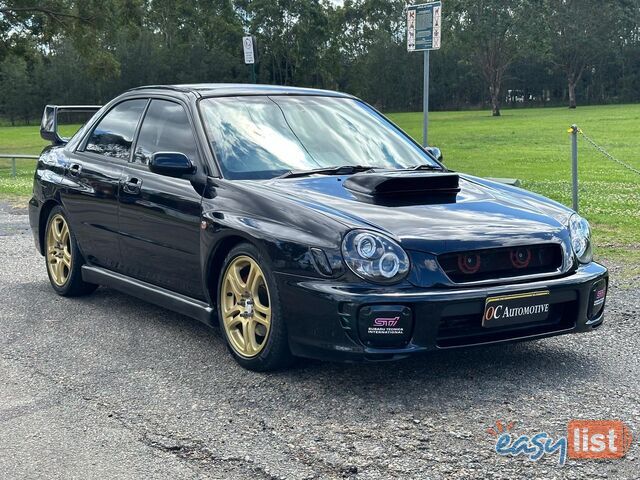 2002 SUBARU IMPREZA WRX (AWD) MY03 4D SEDAN