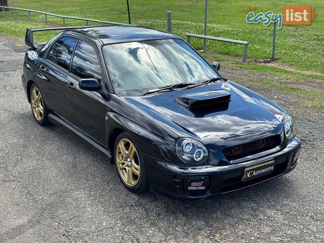 2002 SUBARU IMPREZA WRX (AWD) MY03 4D SEDAN