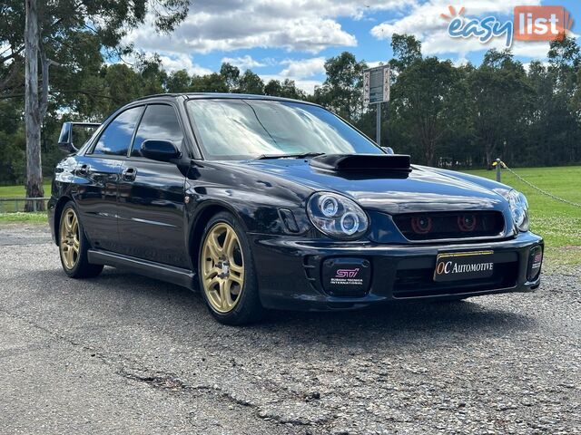 2002 SUBARU IMPREZA WRX (AWD) MY03 4D SEDAN