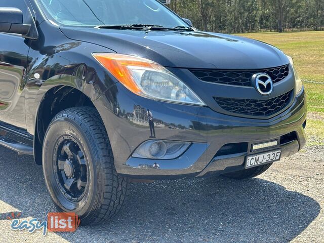 2012 MAZDA BT-50 XT (4x4)  DUAL CAB UTILITY