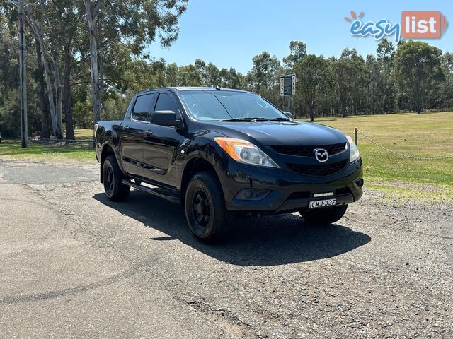 2012 MAZDA BT-50 XT (4x4)  DUAL CAB UTILITY