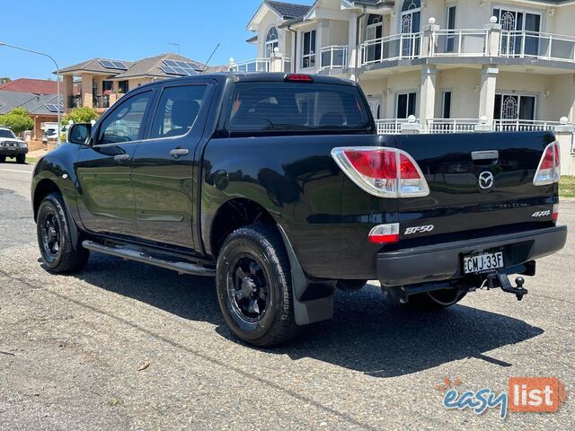 2012 MAZDA BT-50 XT (4x4)  DUAL CAB UTILITY