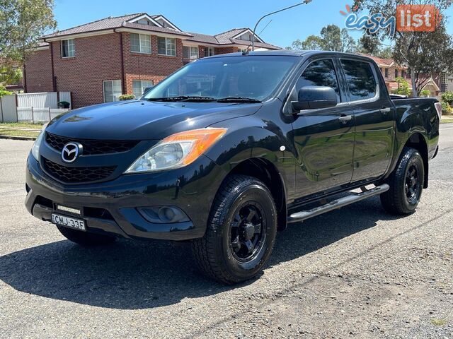 2012 MAZDA BT-50 XT (4x4)  DUAL CAB UTILITY