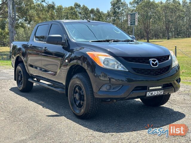 2012 MAZDA BT-50 XT (4x4)  DUAL CAB UTILITY