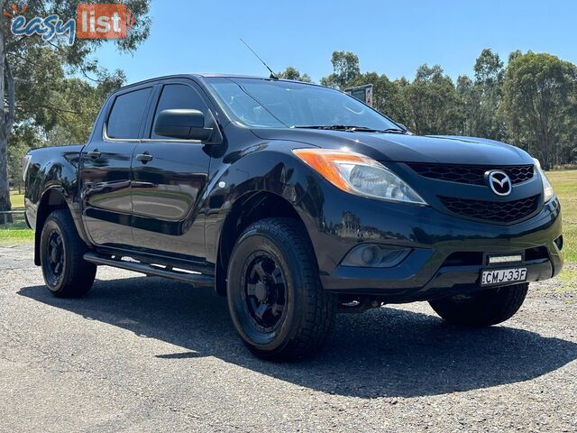 2012 MAZDA BT-50 XT (4x4)  DUAL CAB UTILITY