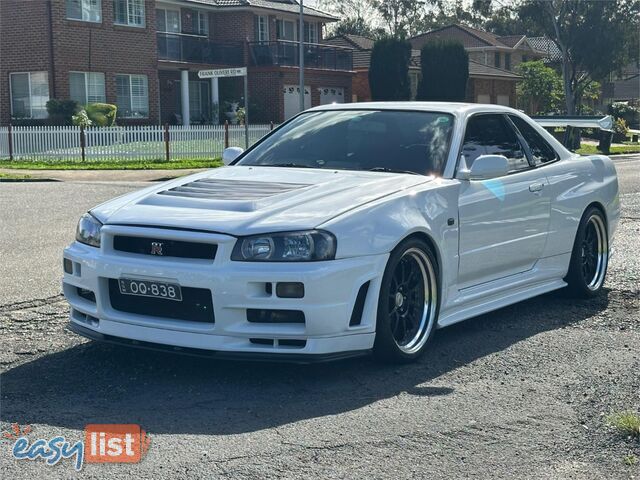 1999 NISSAN SKYLINE GT-R V-Spec R34 Coupe