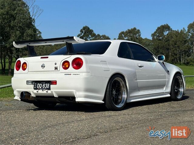 1999 NISSAN SKYLINE GT-R V-Spec R34 Coupe