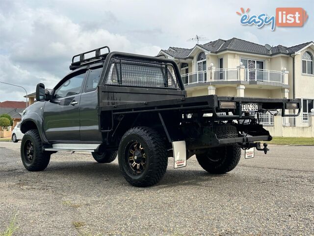2010 TOYOTA HILUX SR (4x4) GGN25R 09 UPGRADE C/CHAS
