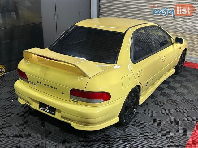 2000 SUBARU IMPREZA WRX LTD ED CLUB SPEC EVO IV MY00 4D SEDAN