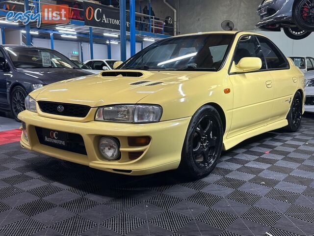 2000 SUBARU IMPREZA WRX LTD ED CLUB SPEC EVO IV MY00 4D SEDAN