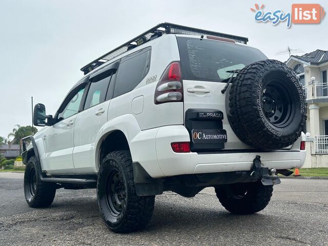 2008 TOYOTA LANDCRUISER PRADO GXL (4x4) KDJ120R 07 UPGRADE 4D WAGON