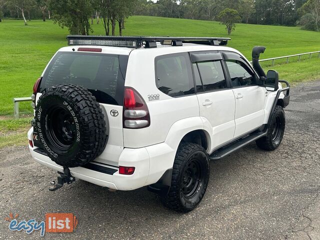 2008 TOYOTA LANDCRUISER PRADO GXL (4x4) KDJ120R 07 UPGRADE 4D WAGON