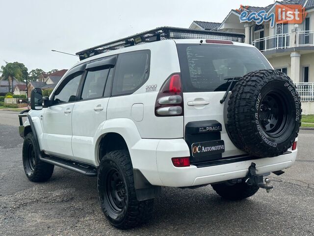 2008 TOYOTA LANDCRUISER PRADO GXL (4x4) KDJ120R 07 UPGRADE 4D WAGON