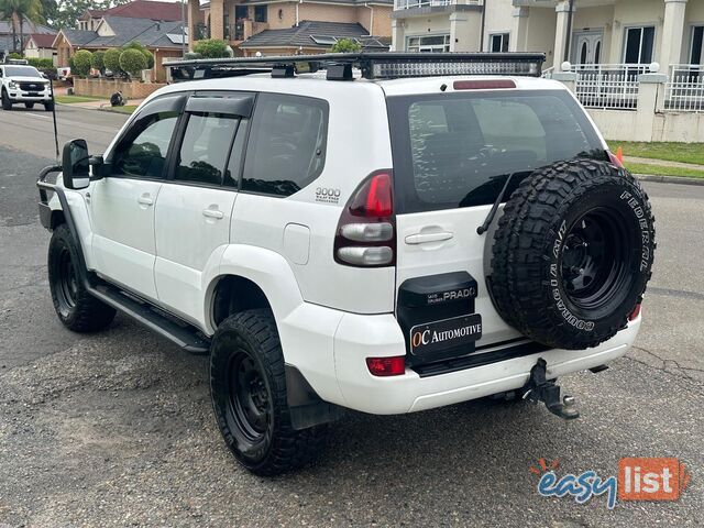 2008 TOYOTA LANDCRUISER PRADO GXL (4x4) KDJ120R 07 UPGRADE 4D WAGON