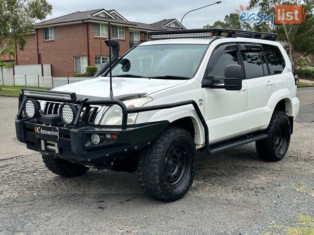 2008 TOYOTA LANDCRUISER PRADO GXL (4x4) KDJ120R 07 UPGRADE 4D WAGON