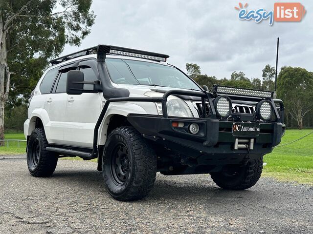 2008 TOYOTA LANDCRUISER PRADO GXL (4x4) KDJ120R 07 UPGRADE 4D WAGON