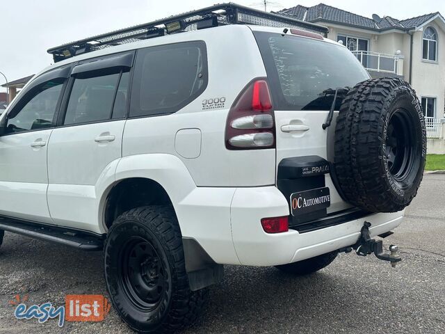 2008 TOYOTA LANDCRUISER PRADO GXL (4x4) KDJ120R 07 UPGRADE 4D WAGON