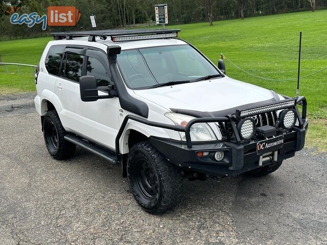 2008 TOYOTA LANDCRUISER PRADO GXL (4x4) KDJ120R 07 UPGRADE 4D WAGON