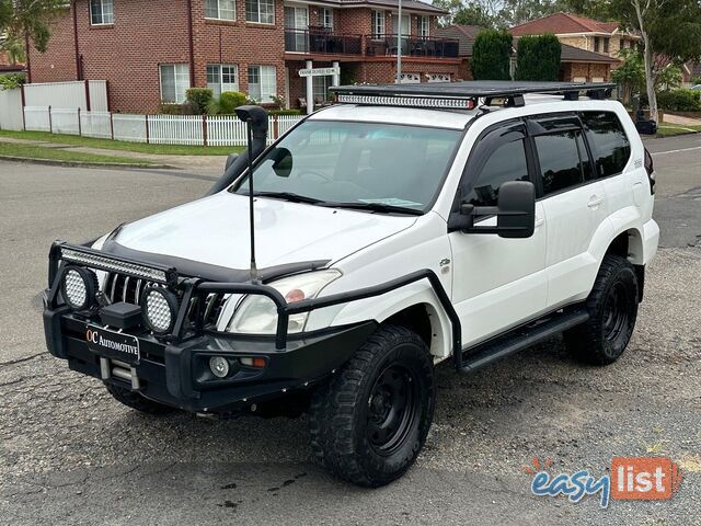 2008 TOYOTA LANDCRUISER PRADO GXL (4x4) KDJ120R 07 UPGRADE 4D WAGON