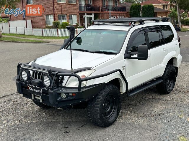 2008 TOYOTA LANDCRUISER PRADO GXL (4x4) KDJ120R 07 UPGRADE 4D WAGON