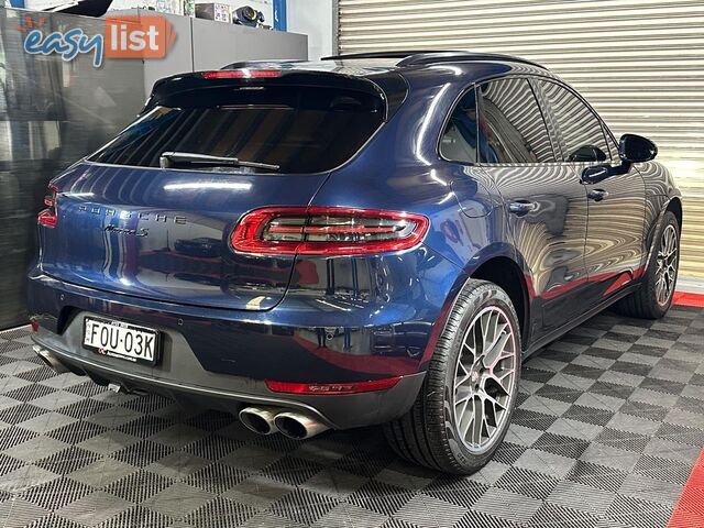 2017 PORSCHE MACAN S 95B MY18 4D WAGON