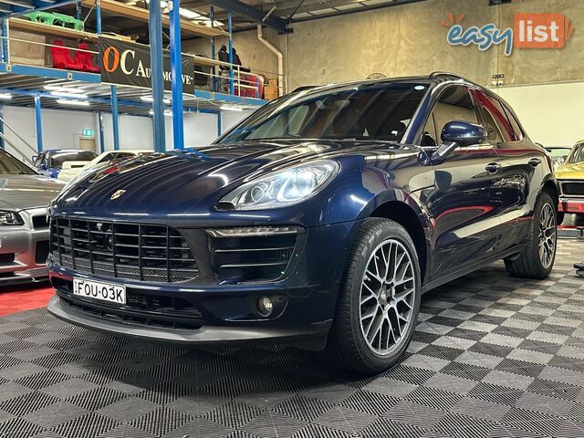 2017 PORSCHE MACAN S 95B MY18 4D WAGON