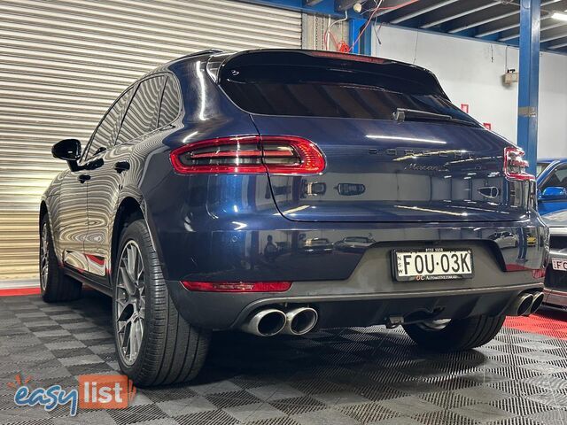 2017 PORSCHE MACAN S 95B MY18 4D WAGON