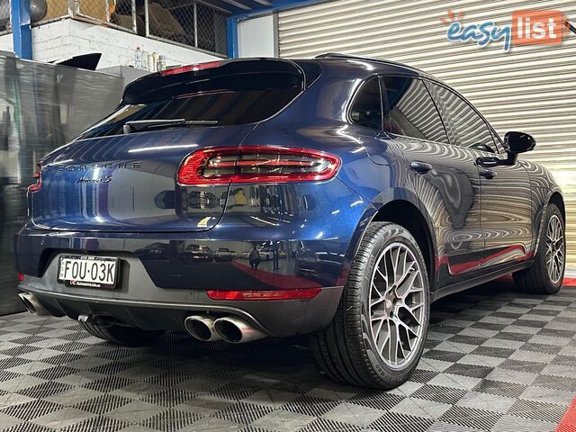 2017 PORSCHE MACAN S 95B MY18 4D WAGON