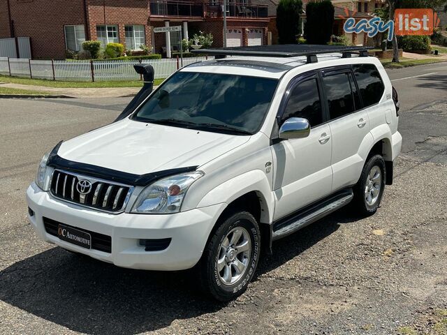 2009 TOYOTA LANDCRUISER PRADO GXL (4x4) KDJ120R 07 UPGRADE 4D WAGON