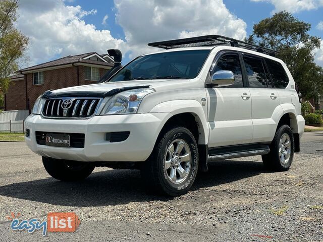 2009 TOYOTA LANDCRUISER PRADO GXL (4x4) KDJ120R 07 UPGRADE 4D WAGON