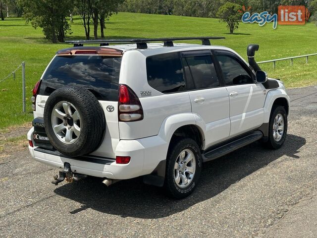 2009 TOYOTA LANDCRUISER PRADO GXL (4x4) KDJ120R 07 UPGRADE 4D WAGON