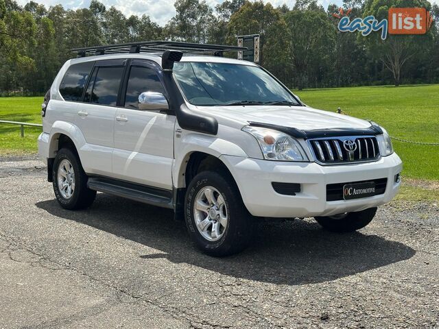 2009 TOYOTA LANDCRUISER PRADO GXL (4x4) KDJ120R 07 UPGRADE 4D WAGON
