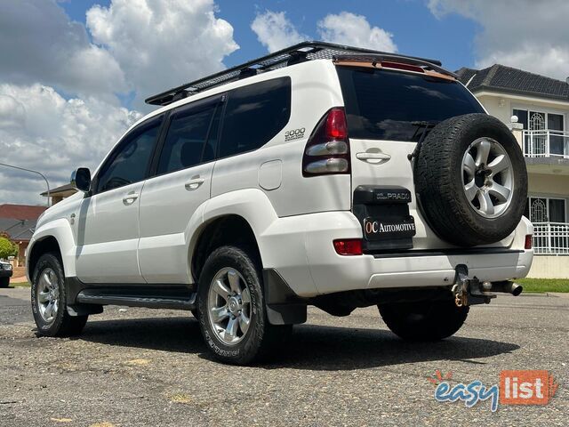 2009 TOYOTA LANDCRUISER PRADO GXL (4x4) KDJ120R 07 UPGRADE 4D WAGON