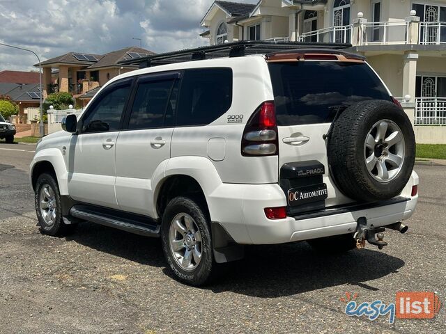 2009 TOYOTA LANDCRUISER PRADO GXL (4x4) KDJ120R 07 UPGRADE 4D WAGON
