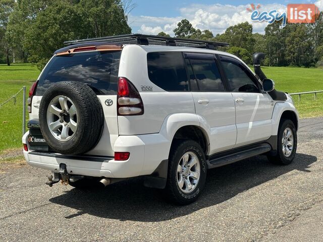 2009 TOYOTA LANDCRUISER PRADO GXL (4x4) KDJ120R 07 UPGRADE 4D WAGON