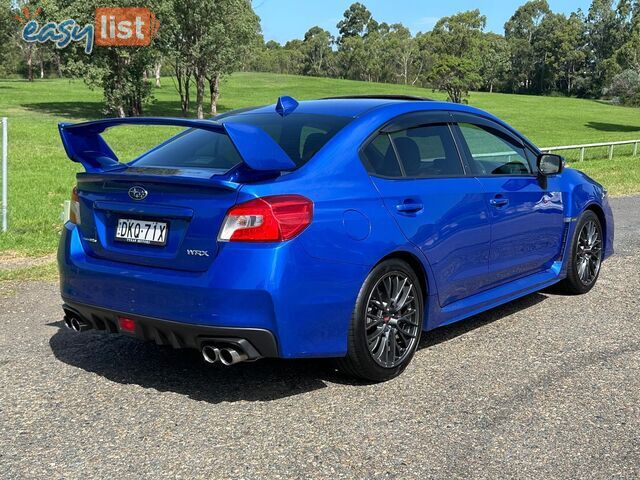 2016 SUBARU WRX (AWD) MY17 4D SEDAN
