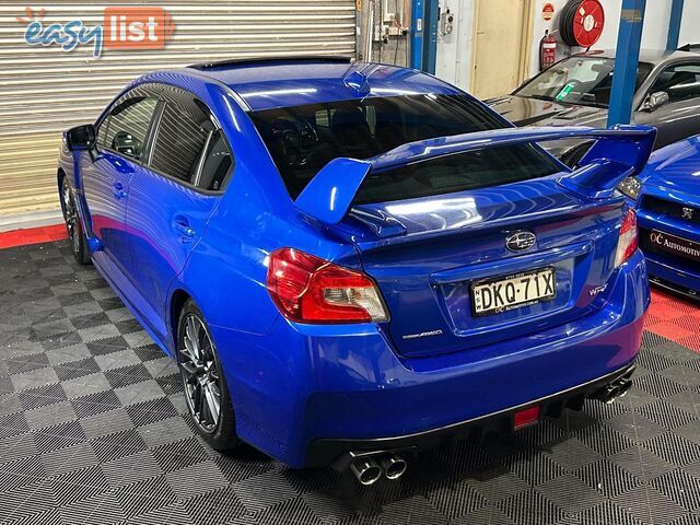 2016 SUBARU WRX (AWD) MY17 4D SEDAN