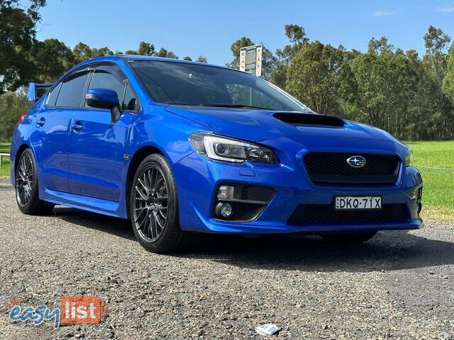 2016 SUBARU WRX (AWD) MY17 4D SEDAN