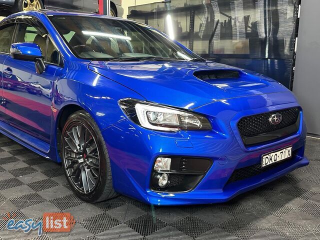 2016 SUBARU WRX (AWD) MY17 4D SEDAN