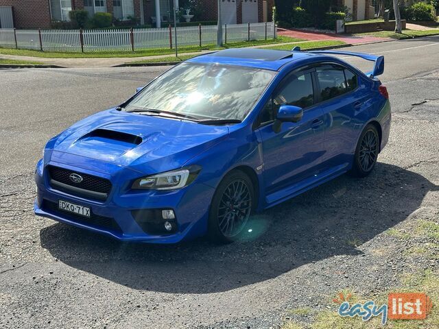 2016 SUBARU WRX (AWD) MY17 4D SEDAN