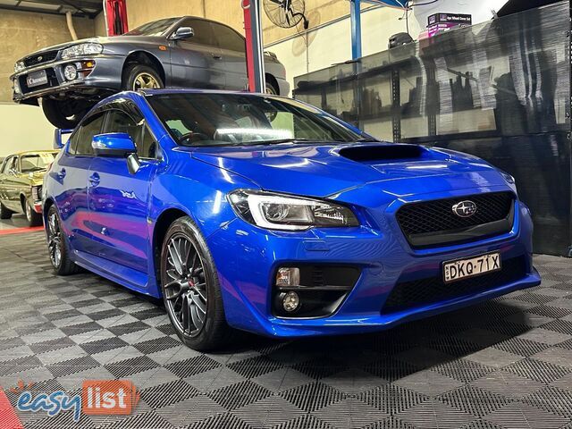 2016 SUBARU WRX (AWD) MY17 4D SEDAN