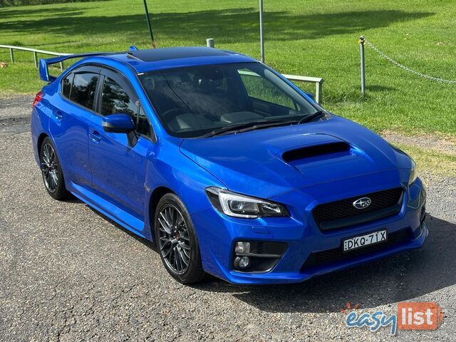 2016 SUBARU WRX (AWD) MY17 4D SEDAN