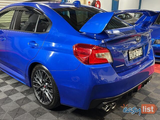 2016 SUBARU WRX (AWD) MY17 4D SEDAN