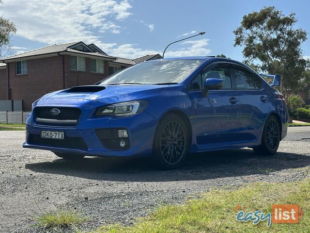 2016 SUBARU WRX (AWD) MY17 4D SEDAN
