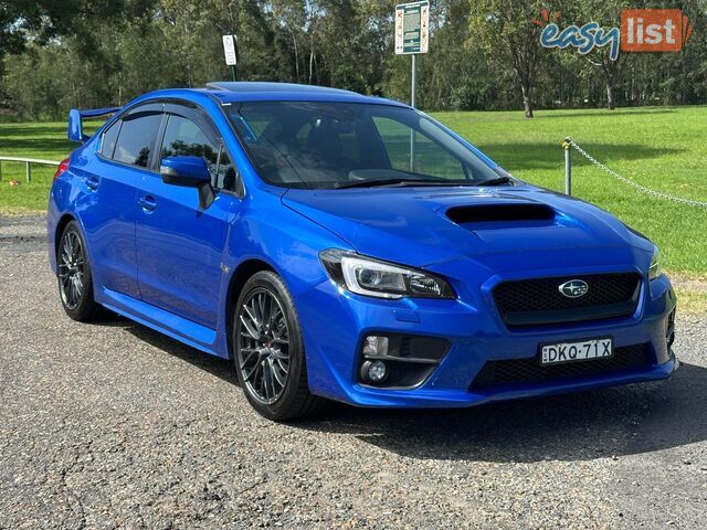 2016 SUBARU WRX (AWD) MY17 4D SEDAN
