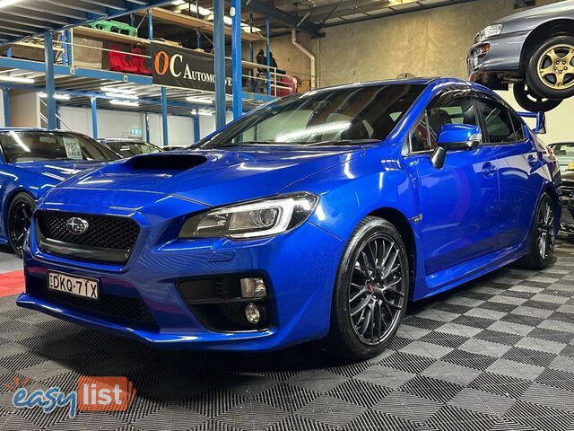 2016 SUBARU WRX (AWD) MY17 4D SEDAN