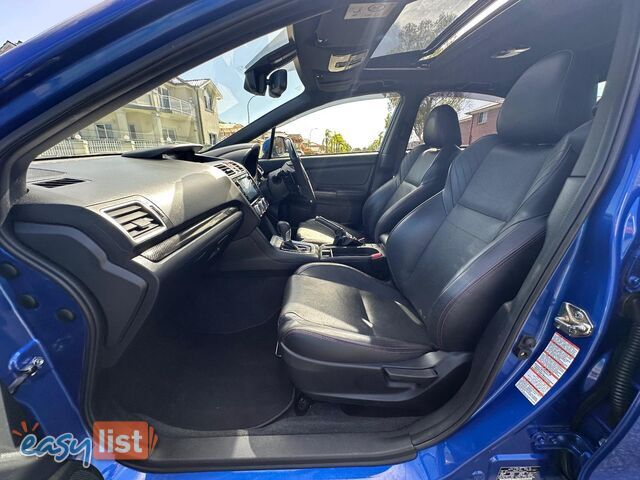 2016 SUBARU WRX (AWD) MY17 4D SEDAN