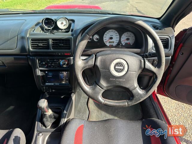 1999 SUBARU IMPREZA WRX (AWD) MY99 4D SEDAN
