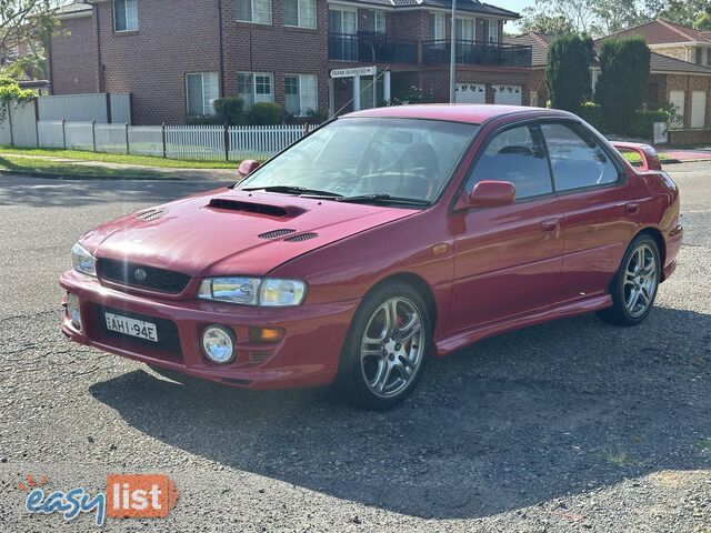 1999 SUBARU IMPREZA WRX (AWD) MY99 4D SEDAN