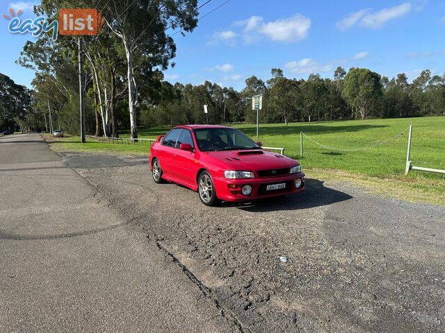 1999 SUBARU IMPREZA WRX (AWD) MY99 4D SEDAN